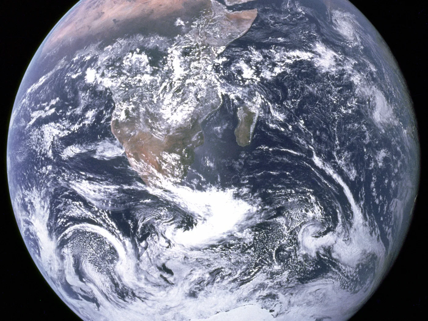 The Earth seen from space